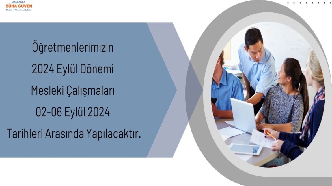 ÖĞRETMENLERİMİZİN 2024 EYLÜL DÖNEMİ MESLEKİ ÇALIŞMALARI